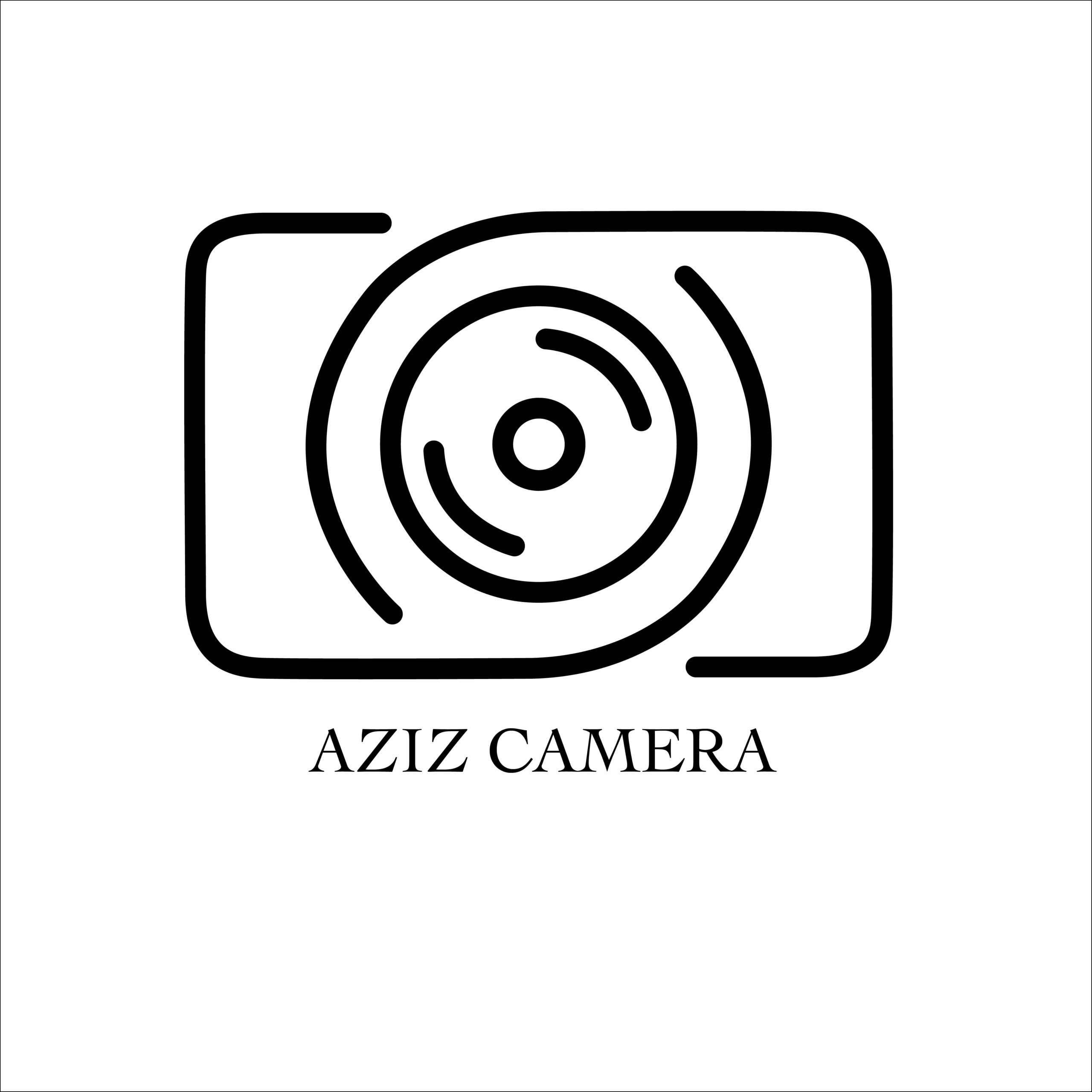 AZIZ CAMERA โลโก้ร้านกล้อง