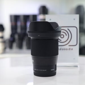 [ตัวอย่าง] เลนส์ Sigma 16 F1.4 (Canon EF-M)